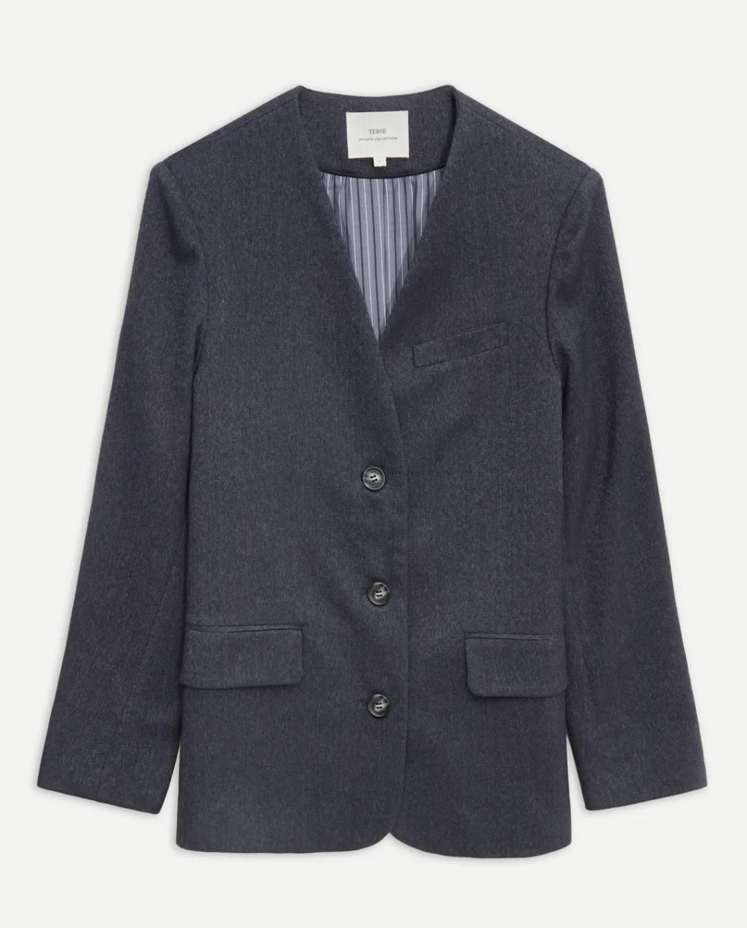 YERSE Americana diseño monocolor azul marino Hot