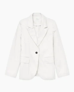 YERSE Americana popelín blanco New