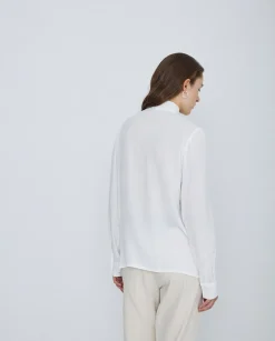 YERSE Camisa fluida lazo crudo Discount