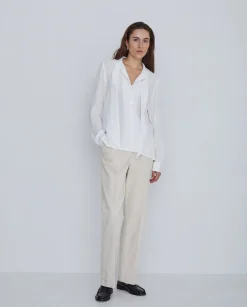 YERSE Camisa fluida lazo crudo Discount
