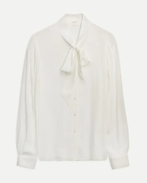 YERSE Camisa fluida lazo crudo Discount