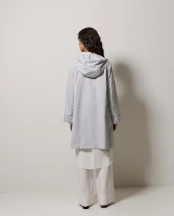 YERSE Chaqueta water repellent capucha gris Outlet