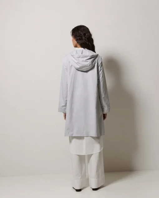 YERSE Chaqueta water repellent capucha gris Outlet