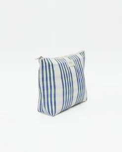 YERSE Clutch de rayas azul Online