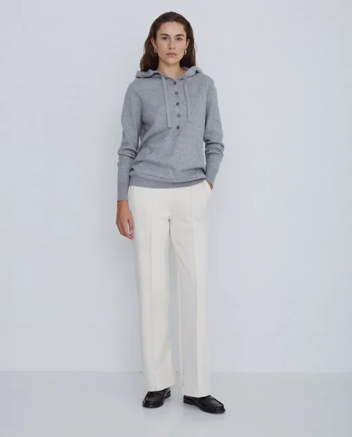 YERSE Pantalones de punto crudo Discount