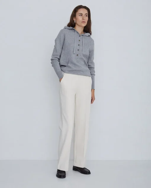 YERSE Pantalones de punto crudo Discount