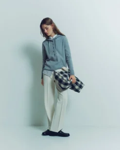 YERSE Pantalones de punto crudo Discount