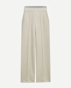 YERSE Pantalones de punto crudo Discount