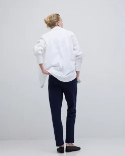 YERSE Pantalones jogger azul oscuro Clearance