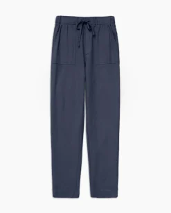 YERSE Pantalones jogger azul oscuro Clearance