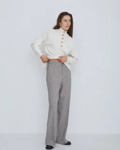 YERSE Pantalones wide leg gris claro Best