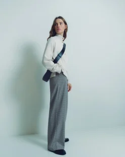 YERSE Pantalones wide leg gris claro Best