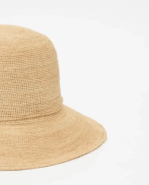 YERSE Sombrero handmade rafia camel Discount