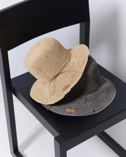 YERSE Sombrero handmade rafia camel Discount