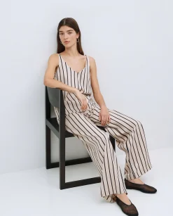 YERSE Top Tencel pico crudo Clearance
