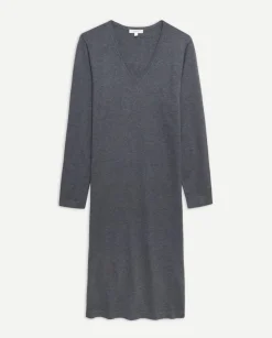 YERSE Vestido de punto antracita Best